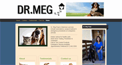 Desktop Screenshot of drmegpope.com
